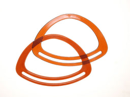 PTA - PT AMBER PLASTIC HANDLE(PAIR) 20cm (Elbesee)