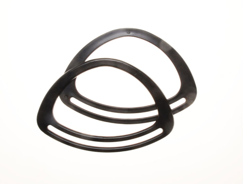 PTGR - PT GRAPHITE COLOUR BAG HANDLE(PAIR) 20cm (Elbesee)