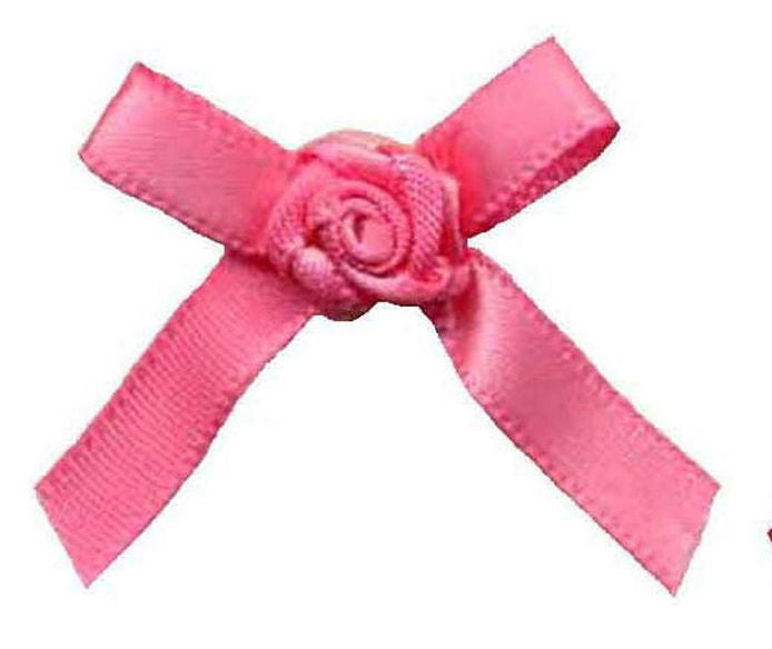 RB175 - ROSES/BOWS 175 SHOCK PINK