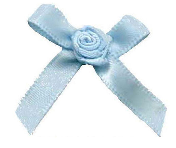 RB305 - ROSES/BOWS 305 LIGHT BLUE