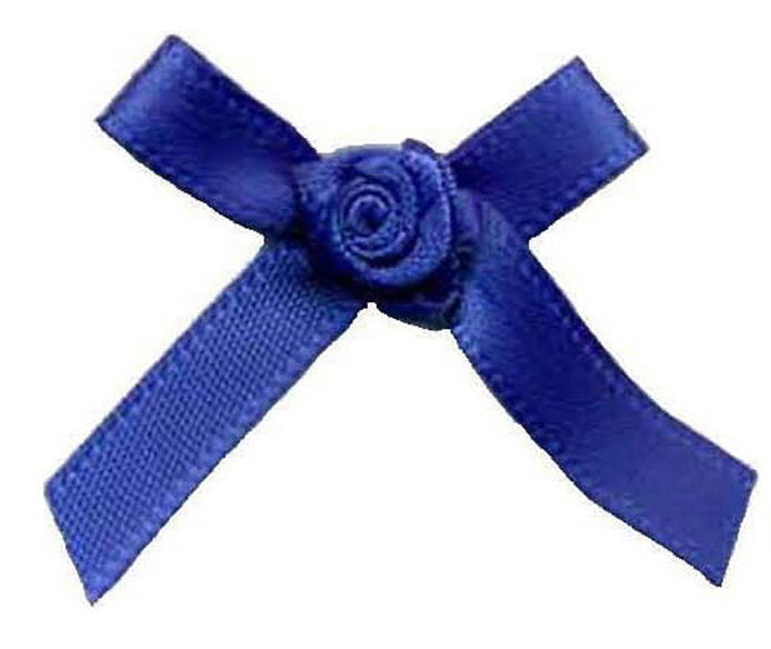 RB350 - ROSES/BOWS 350 ROYAL BLUE