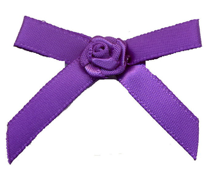 RB465 - --ROSES/BOWS 465 PURPLE