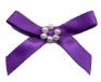 RBP465 - --RIBBON BOW WITH PEARLS 465 PURPLE