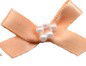 RBP720 - --RIBBON BOW WITH PEARLS 720 PEACH