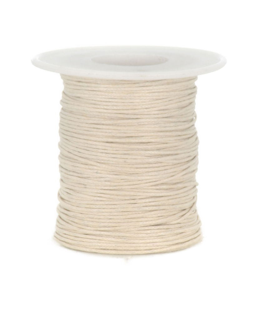 RCT1N - ROUND COTTON THONGING 1MM NATURAL