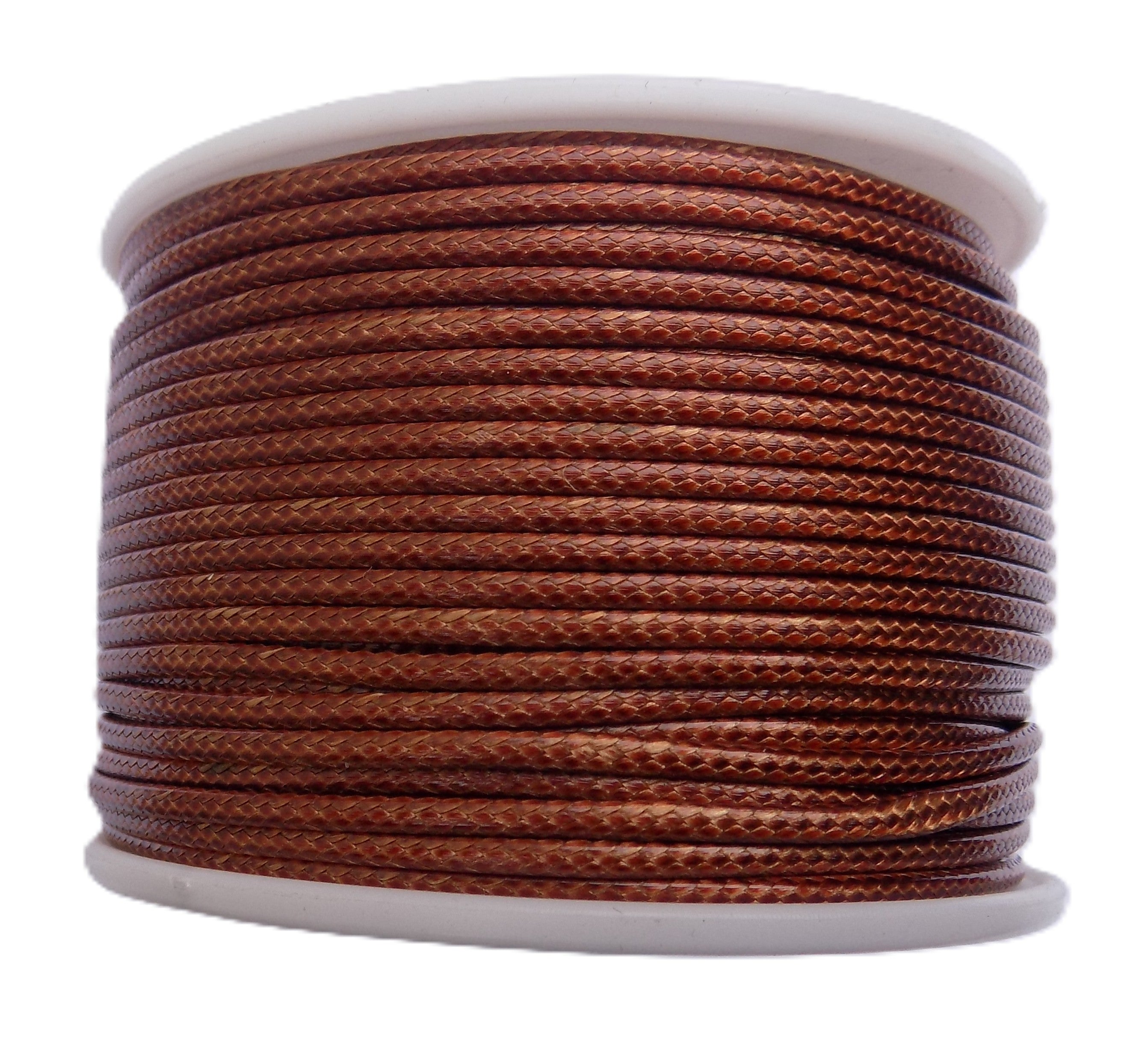 RCT2BR - ROUND COTTON THONGING 2MM BROWN