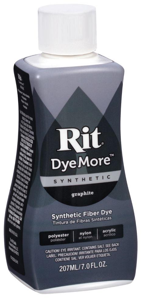 RITDM22 - RIT LIQ DYEMORE SYNTHETIC 198ML 7OZ GRAPHITE