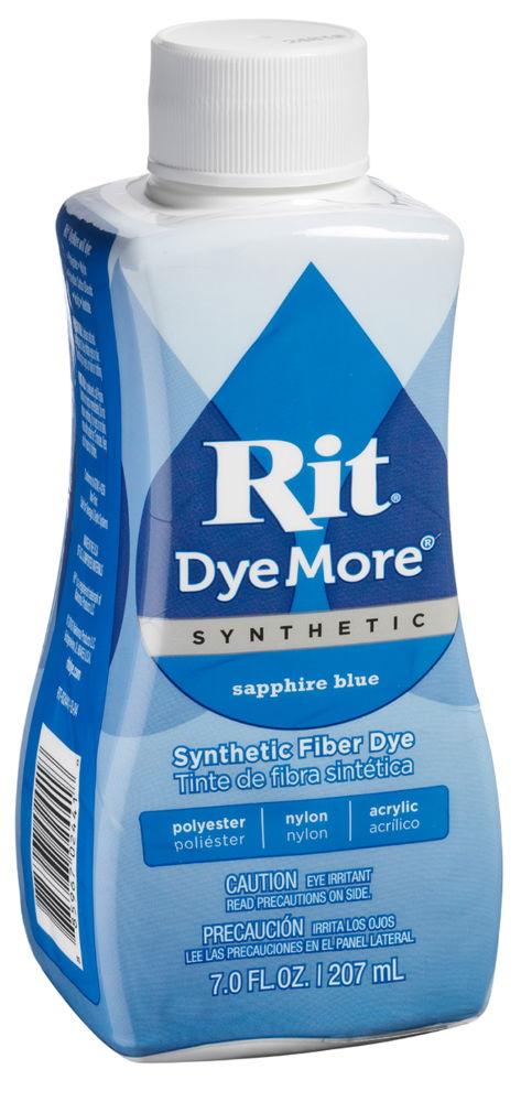 RITDM44 - RIT LIQ DYEMORE SYNTHETIC 198ML 7OZ SAPPHIRE BLUE