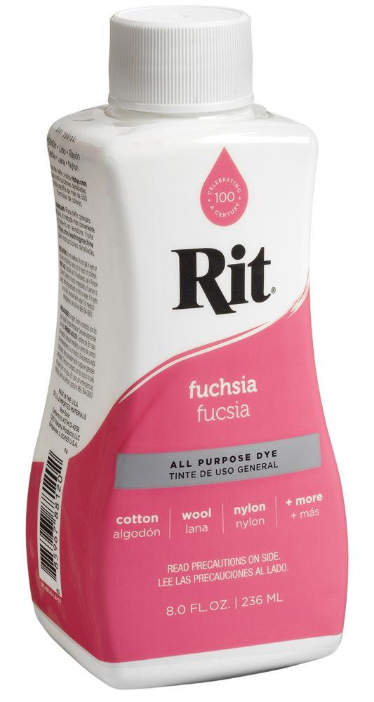 RITL12 - RIT LIQUID DYE 236ML 8OZ 12  FUSCHIA