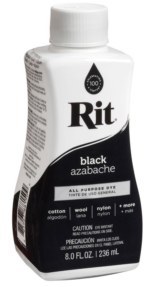 RITL15 - RIT LIQUID DYE 236ML 8OZ 15 BLACK