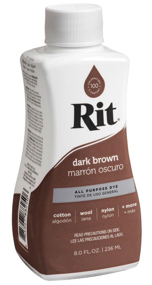 RITL25 - RIT LIQUID DYE 236ML 8OZ 25 DK BROWN