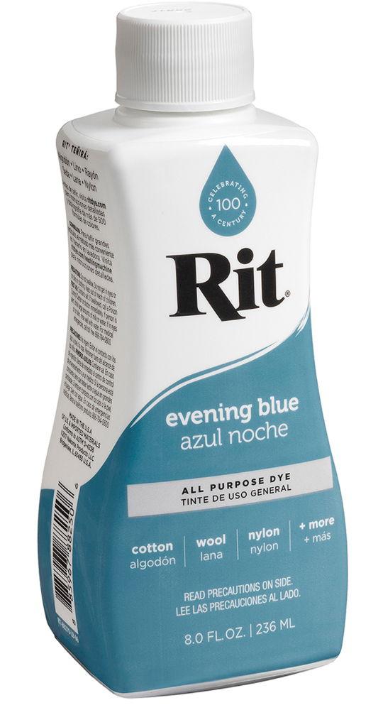 RITL27 - RIT LIQUID DYE 236ML 8OZ 27 EVENING BLUE
