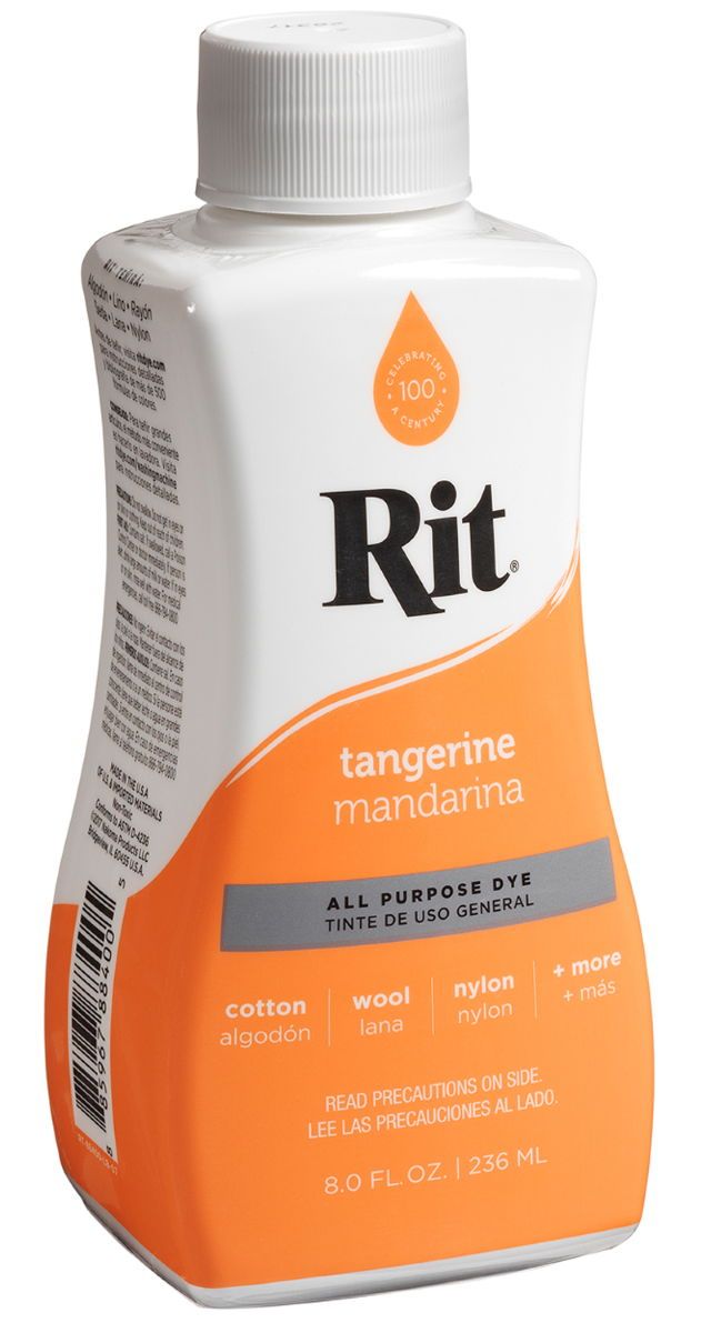 RITL40 - RIT LIQUID DYE 236ML 8OZ 40 TANGERINE