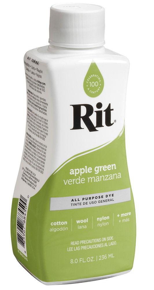 RITL45 - RIT LIQUID DYE 236ML 8OZ 45 APPLE GREEN