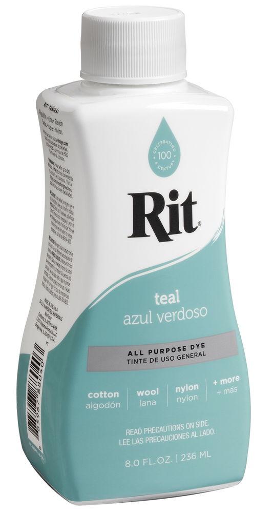 RITL4 - RIT LIQUID DYE 236ML 8OZ 4 TEAL