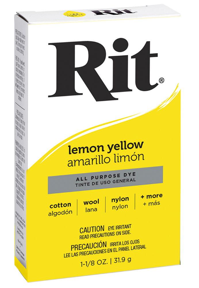 RITP01 - RIT POWDER DYE 31.9 GRAM 01 LEMON YELLOW