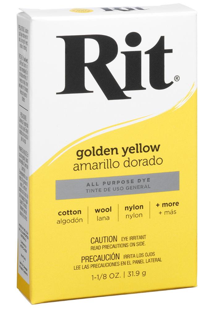 RITP42 - RIT POWDER DYE 31.9 GRAM 42 GOLDEN YELLOW