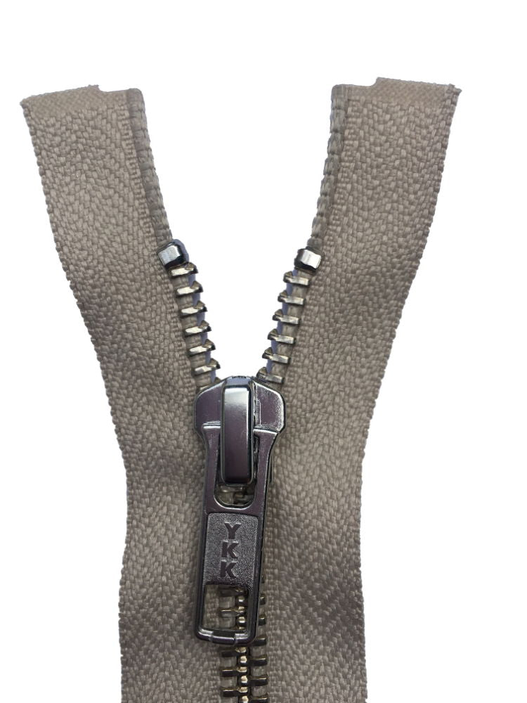 RMNOR56-12-572 - YKK SILVER MED OPEN END 12 inch (30 cm) 572 LT BEIGE