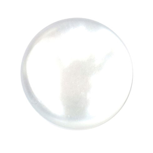 S0029 - SEHLBACH A BUTTON SHANK CLEAR WHITE 13MM X 40