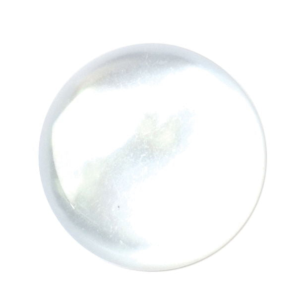 S0030 - SEHLBACH A BUTTON SHANK CLEAR WHITE 17MM X 35