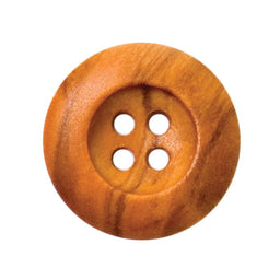 S0115 - SEHLBACH C BUTTON NAT BROWN SM X30