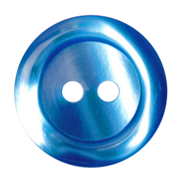 S0278 - SEHLBACH B BUTTON RINGED BLUE M X45