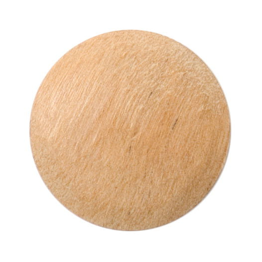 S0322 - SEHLBACH B BUTTON NAT PLAIN SM X25