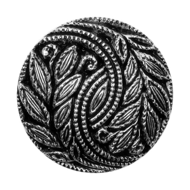 S0329 - SEHLBACH C BUTTON LEAF SILVER MED X15