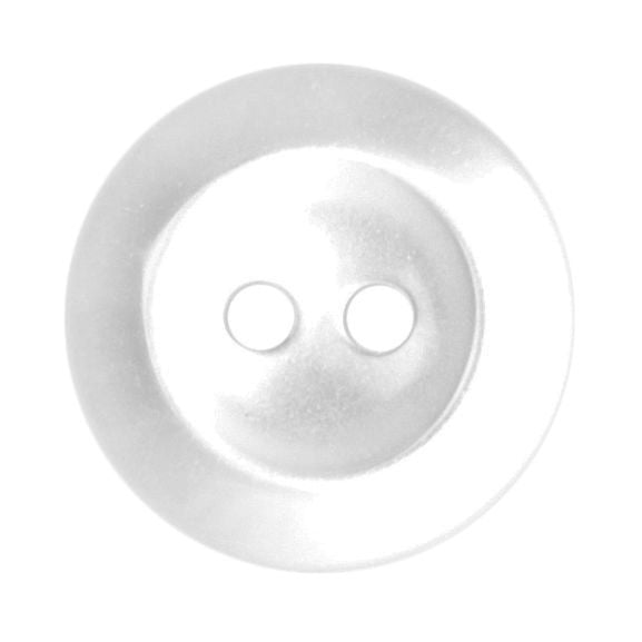 S0782 - SEHLBACH A BUTTON BANDED WHITE CLEAR M X80