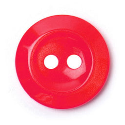 S0799 - SEHLBACH A BUTTON BANDED CLEAR RED SM X100