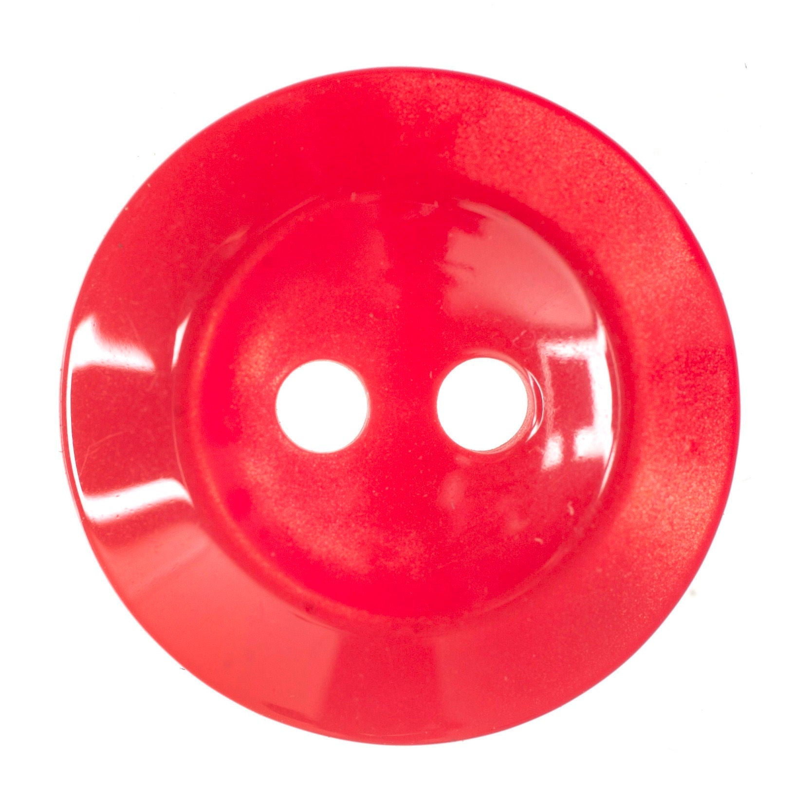 S0801 - SEHLBACH A BUTTON BANDED REDCLEAR LG X60