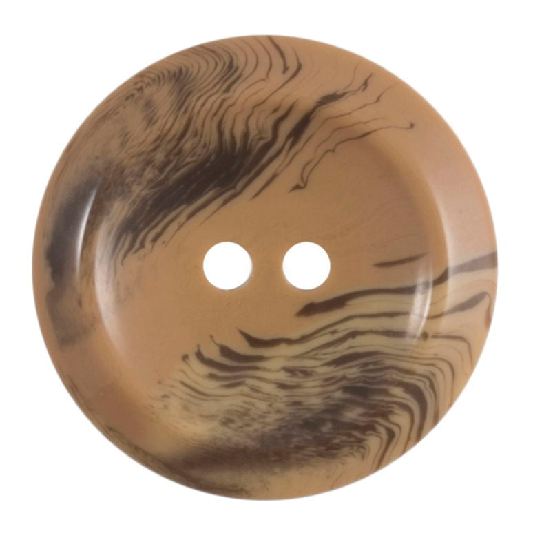 S1067 - SEHLBACH C BUTTON NAT WOOD LG X30