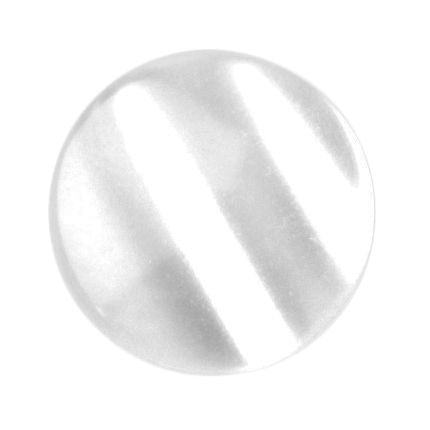 S1093 - SEHLBACH B BUTTON PLAIN WHITE SM X40