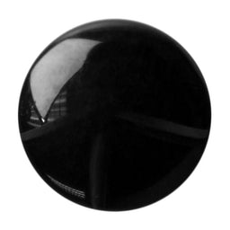 S1103 - SEHLBACH B BUTTON PLAIN BLACK LG X20