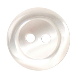 S1112 - SEHLBACH B BUTTON RINGED WHITE SM X55