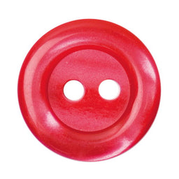 S1118 - SEHLBACH B BUTTON RINGED RED SM X55