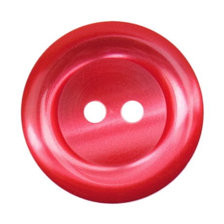 S1120 - SEHLBACH B BUTTON RINGED RED LG X40