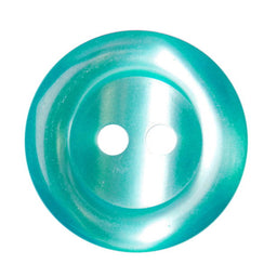 S1128 - SEHLBACH B BUTTON RINGED TURQUOISE MED X45