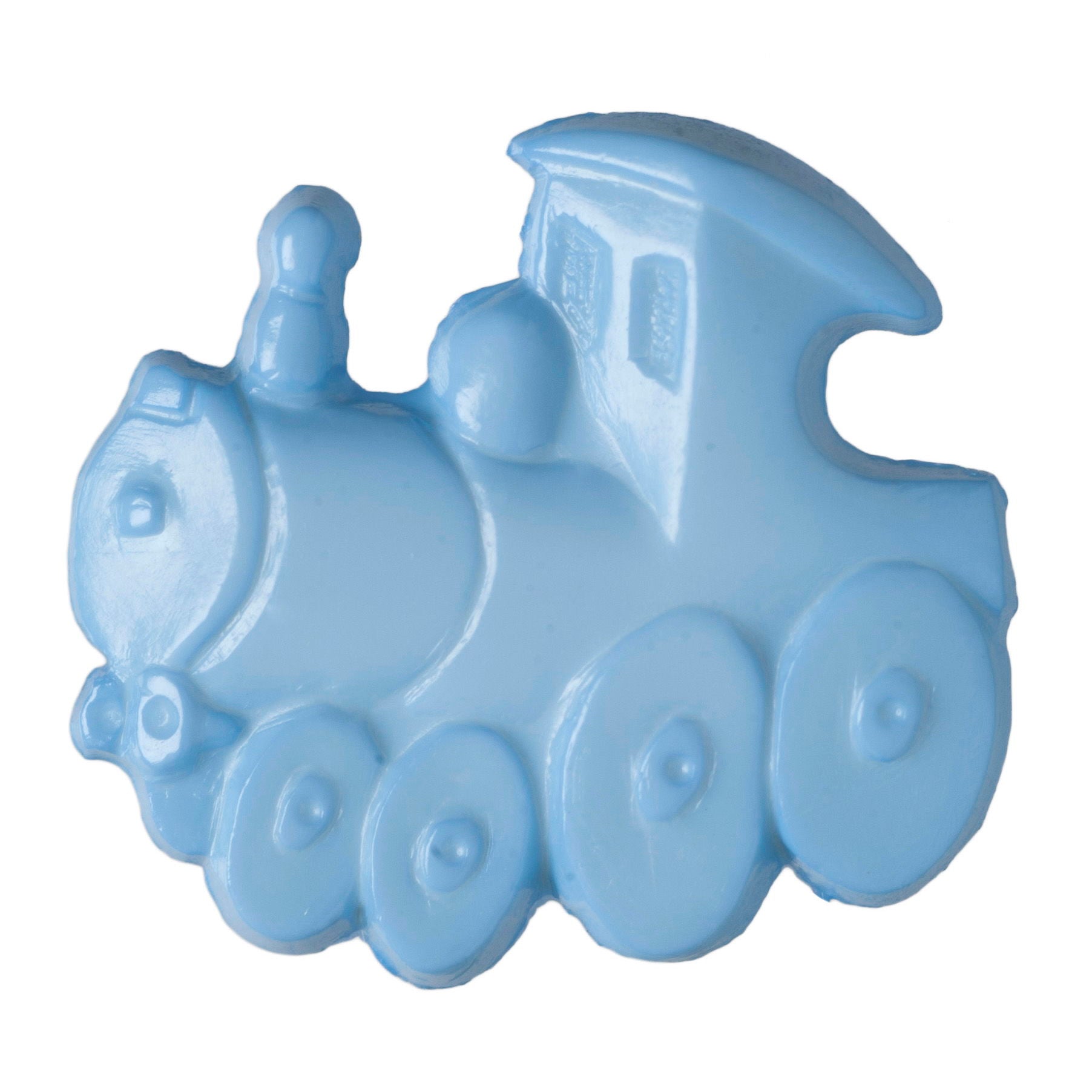 S1286 - SEHLBACH B BUTTON TRAIN BLUE X30