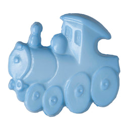 S1286 - SEHLBACH B BUTTON TRAIN BLUE X30