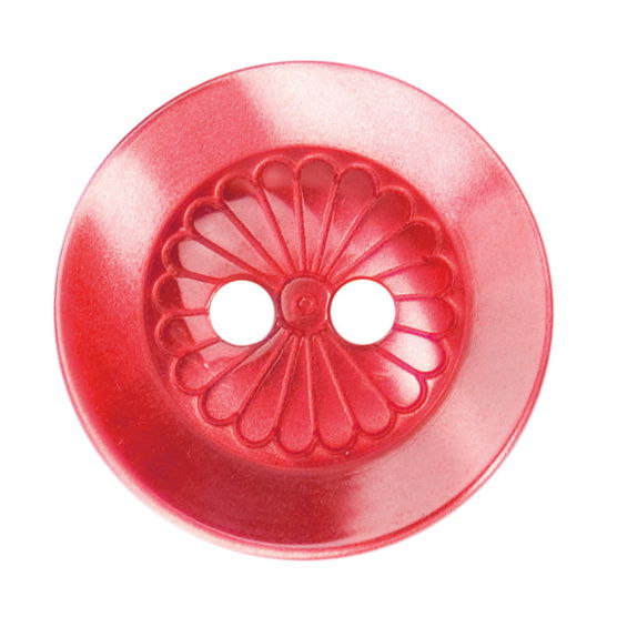 S1372 - SEHLBACH B BUTTON RED LG X30