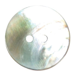 S1434 - SEHLBACH C BUTTON 2HOLE SHELL TEAL LG X25