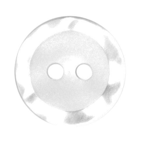 S1604 - SEHLBACH A BUTTON RIMMED MED WHITE X60