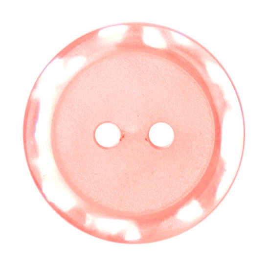 S1611 - SEHLBACH A BUTTON RIMMED LG PINK X40