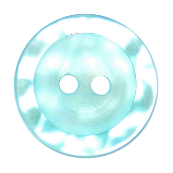 S1617 - SEHLBACH A BUTTON RIMMED LG BLUE X40