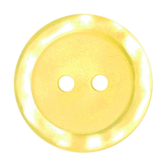 S1623 - SEHLBACH A BUTTON RIMMED LG YELLOW X40