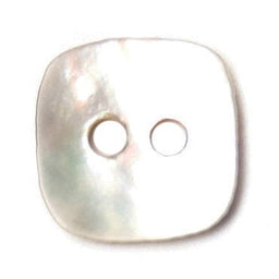 S1721 - SEHLBACH C BUTTON 2H MOTHER OF PEARL SQUARE 10MM X25