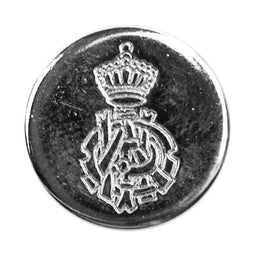 S1741 - SEHLBACH D BUTTON METAL SEAL SILVER SM X20