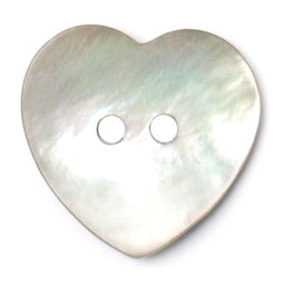 S1757 - SEHLBACH B BUTTON SHELL HEART LG X15