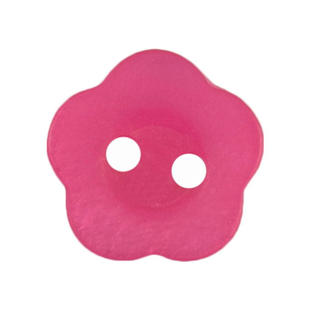 S1794 - SEHLBACH B BUTTON FLOWER-S BRIGHT PINK X40